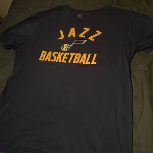 Utah Jazz NBA T shirt blue men size XL